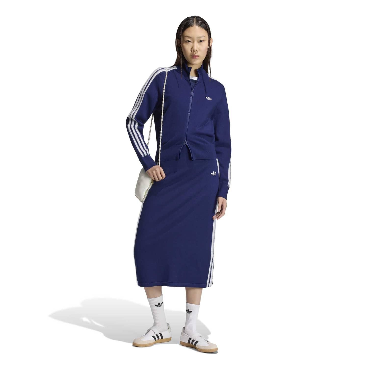 adidas「【ADIDAS ｳｪｱ】W KNITTED FIREBIRD TRACKTOP」|ポロシャツ|