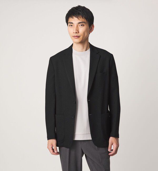 UNITED ARROWS green label relaxing「A+ air Pメッシュ L/STD 2P ジャケット -ウォッシャブル・ストレッチ・通気性-」|テーラードジャケット|