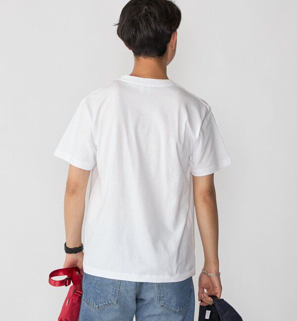 SHIPS「【WEB限定】SHIPS: エンブロイダリー SHロゴ ポケット Tシャツ」|Tシャツ・カットソー|
