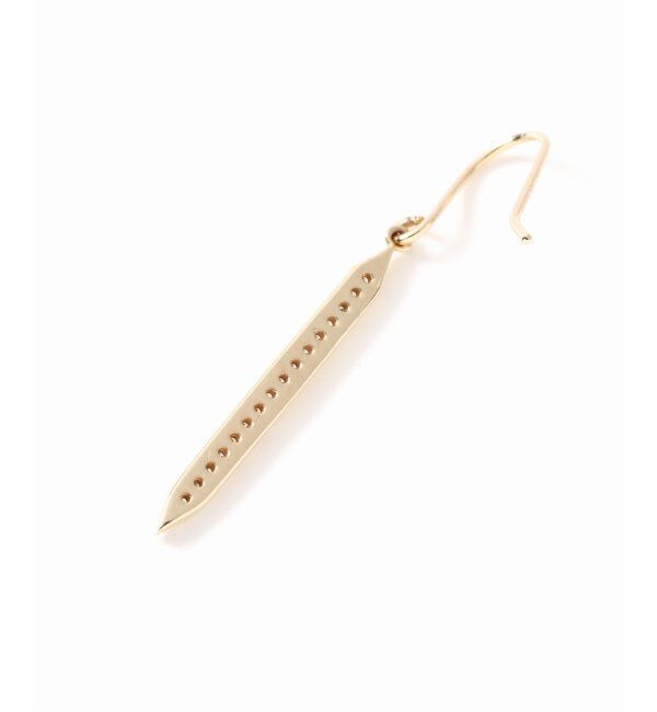 Lilas by Spick&Span「SWORD melee diamondピアス K10（両耳）」|ピアス|