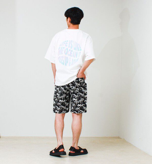 GLOSTER「【リゾート感漂う】vacation shorts 総柄イージーショーツ」|その他|