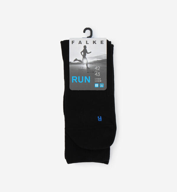 FALKE 「FALKE | 16605 RUN SOCKS MEN」|ソックス|BLACK