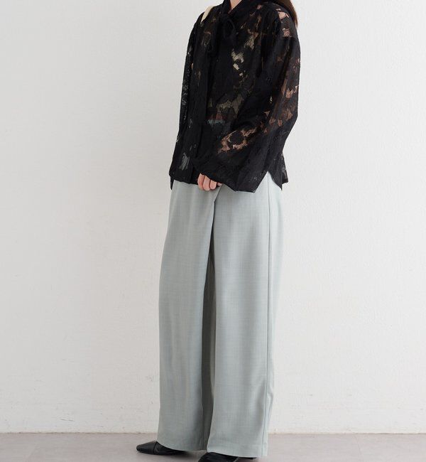  「【セットアップ対応/S.Mサイズ展開】B シャンブレーラップスラックス」|その他|