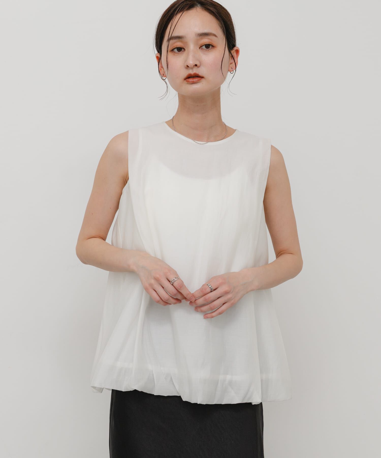 SENSE OF PLACE by URBAN RESEARCH「ショルダータックバルーンブラウス」|シャツ・ブラウス|