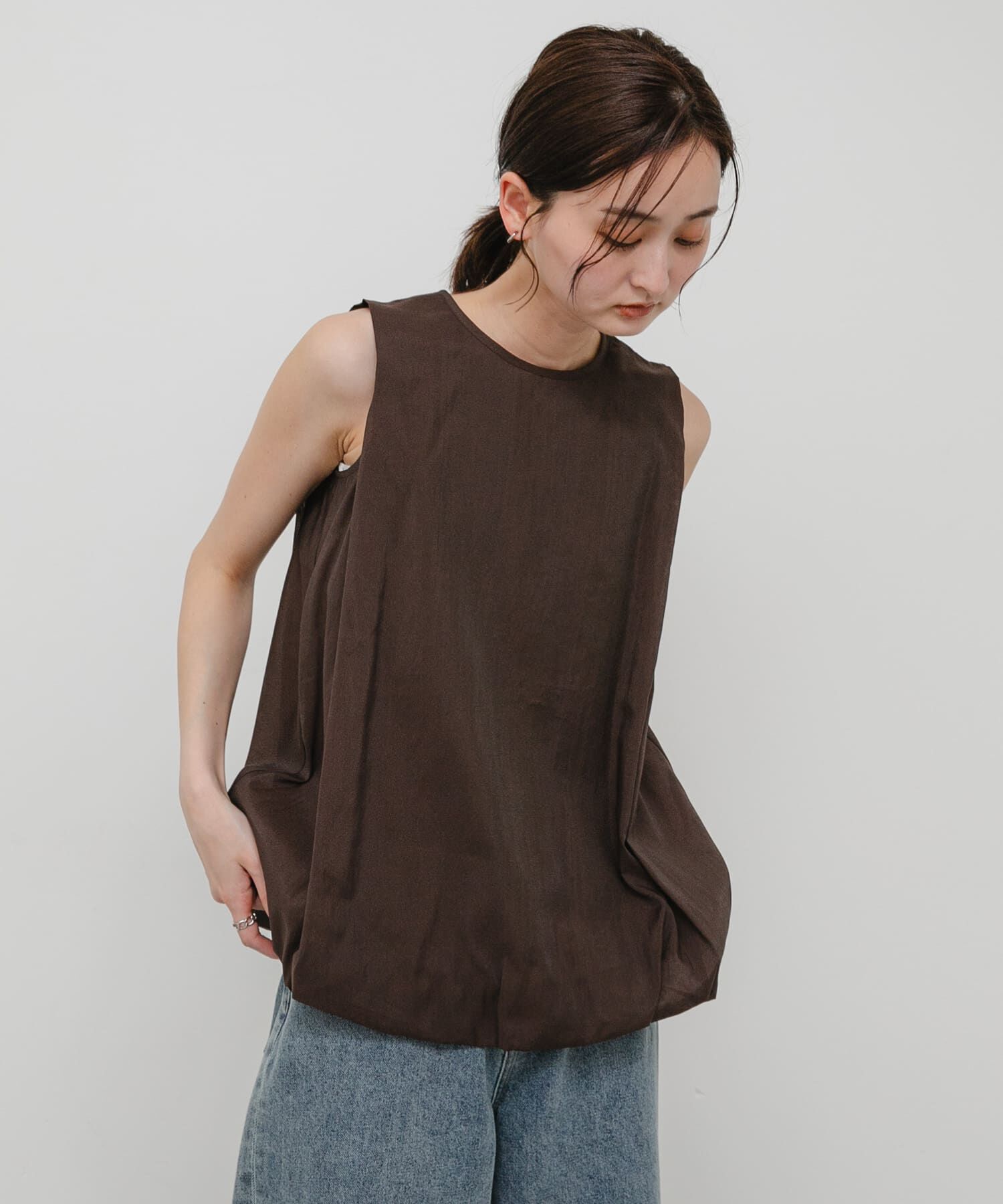 SENSE OF PLACE by URBAN RESEARCH「ショルダータックバルーンブラウス」|シャツ・ブラウス|