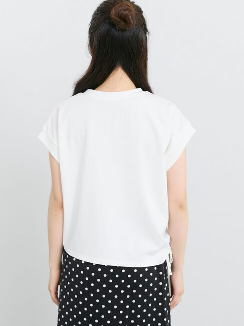 Samansa Mos2「◆アシメドロストT」|Tシャツ・カットソー|