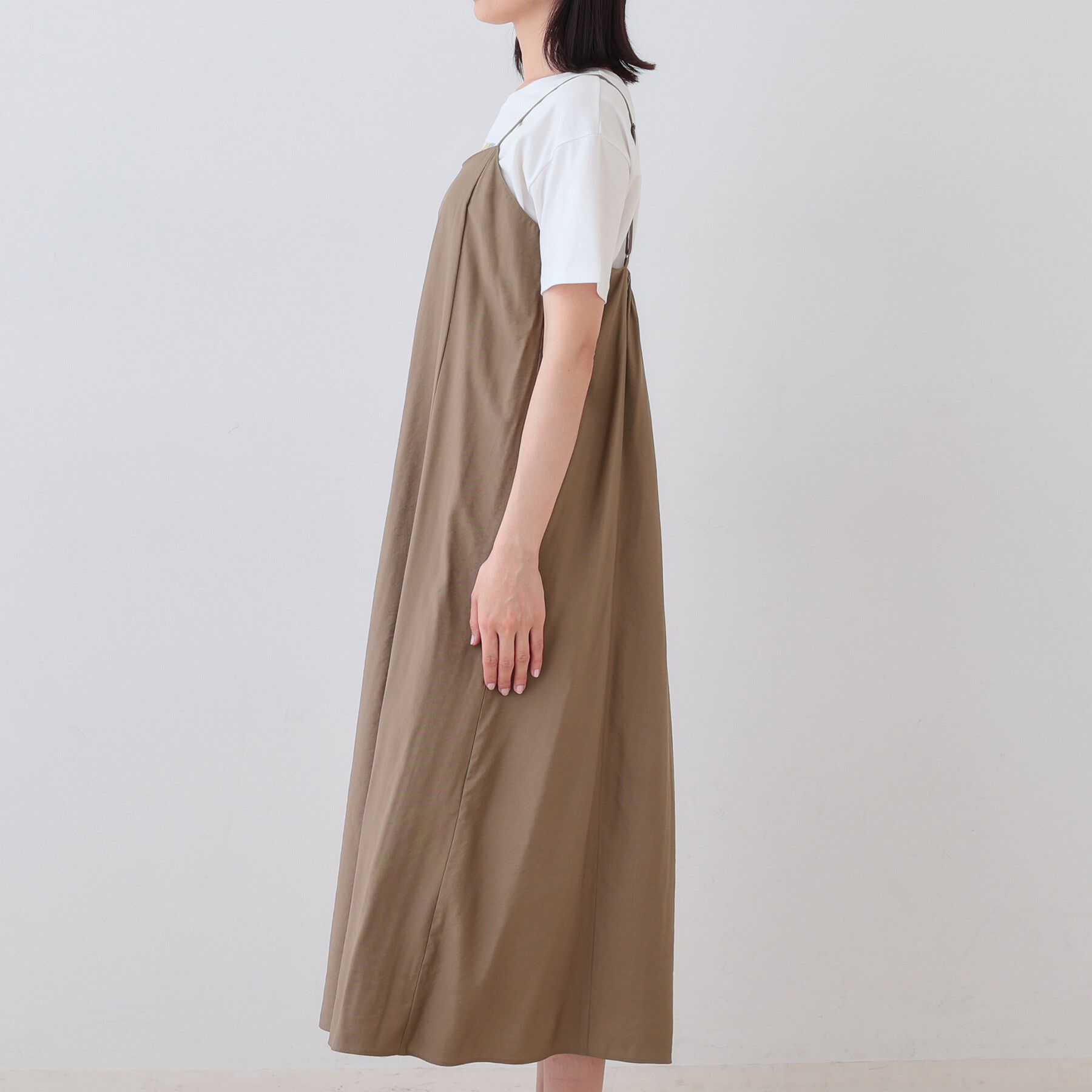 INDIVI「ワッシャーキャミワンピース」|ワンピース|