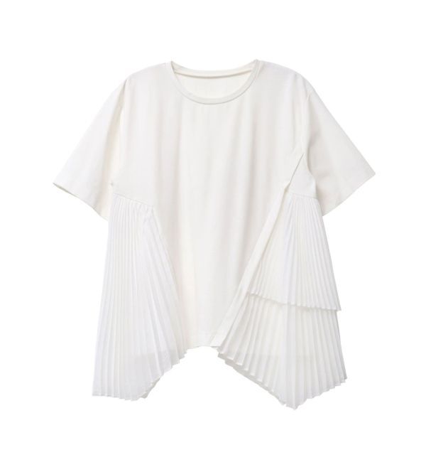 ELENDEEK「PLEAT DOCKING CS」|Tシャツ・カットソー|