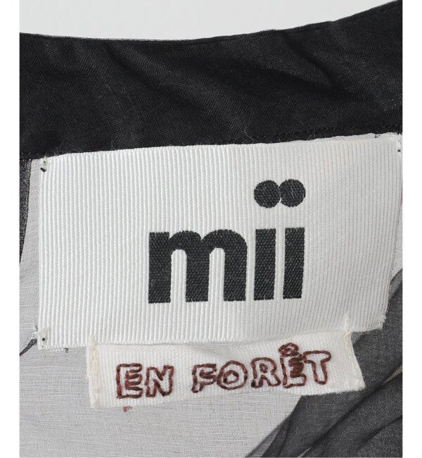 IENA LA BOUCLE「mii/ミイ HAND EMBROIDERED ブラウス」|シャツ・ブラウス|