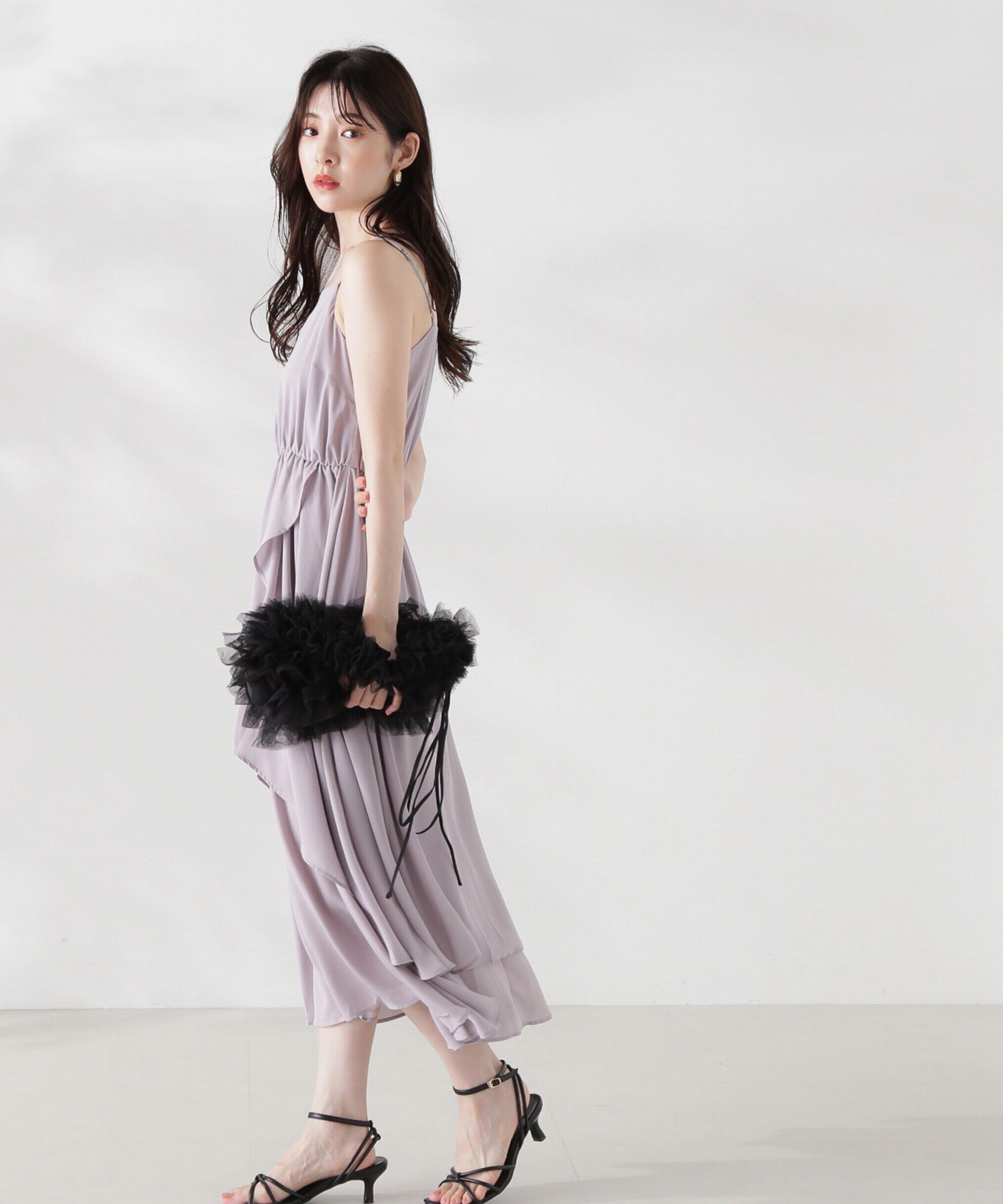 PROPORTION BODY DRESSING「テープヤーンニット&times;キャミワンピースセット24AW」|ワンピース|