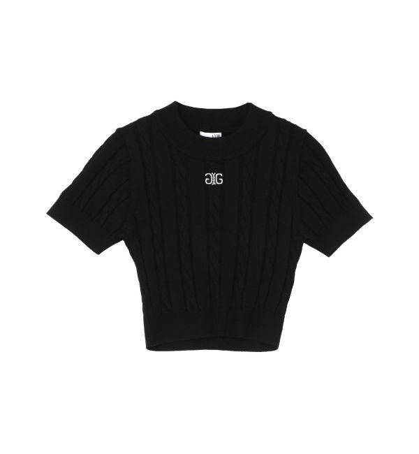 GYDA「Symmetry GYDAケーブルニットTOPS」|ニット・セーター|