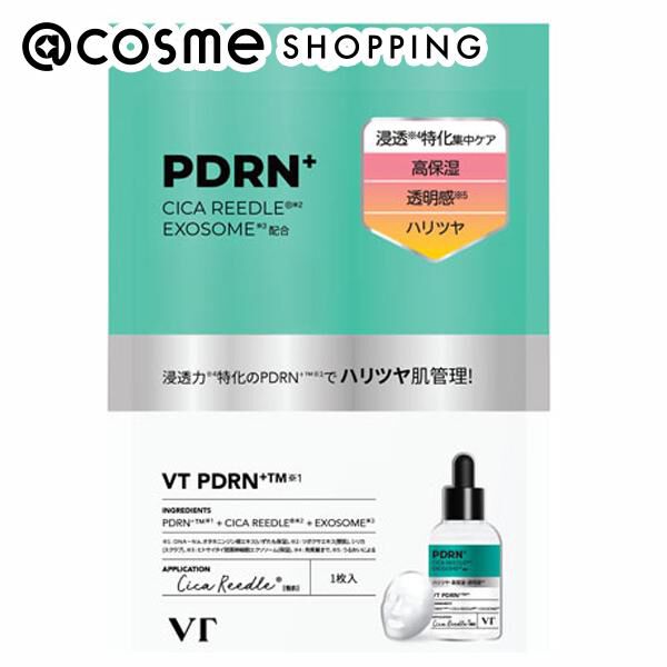 VT COSMETICS「VT(ブイティー) リードルS PDRN＋マスク (1枚入)」|フェイスマスク・パック|その他
