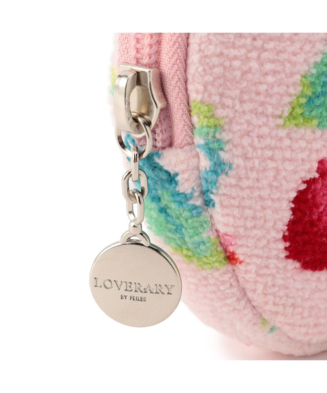 LOVERARY BY FEILER「チェリードット　ハート型ポーチ　L/CRD-253048」|ポーチ|