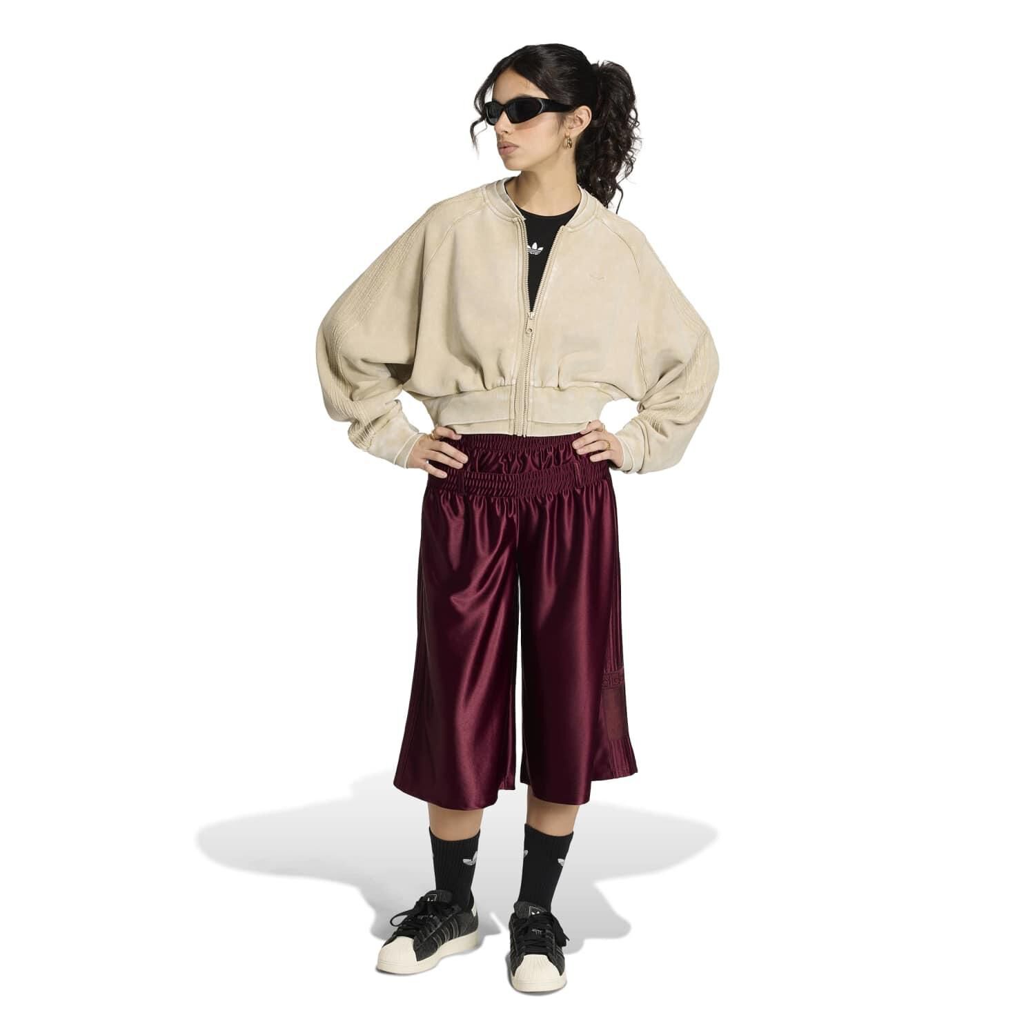 adidas「【ADIDAS ｳｪｱ】W SST DOUBLE LAYERED CROPPEDTT」|ポロシャツ|