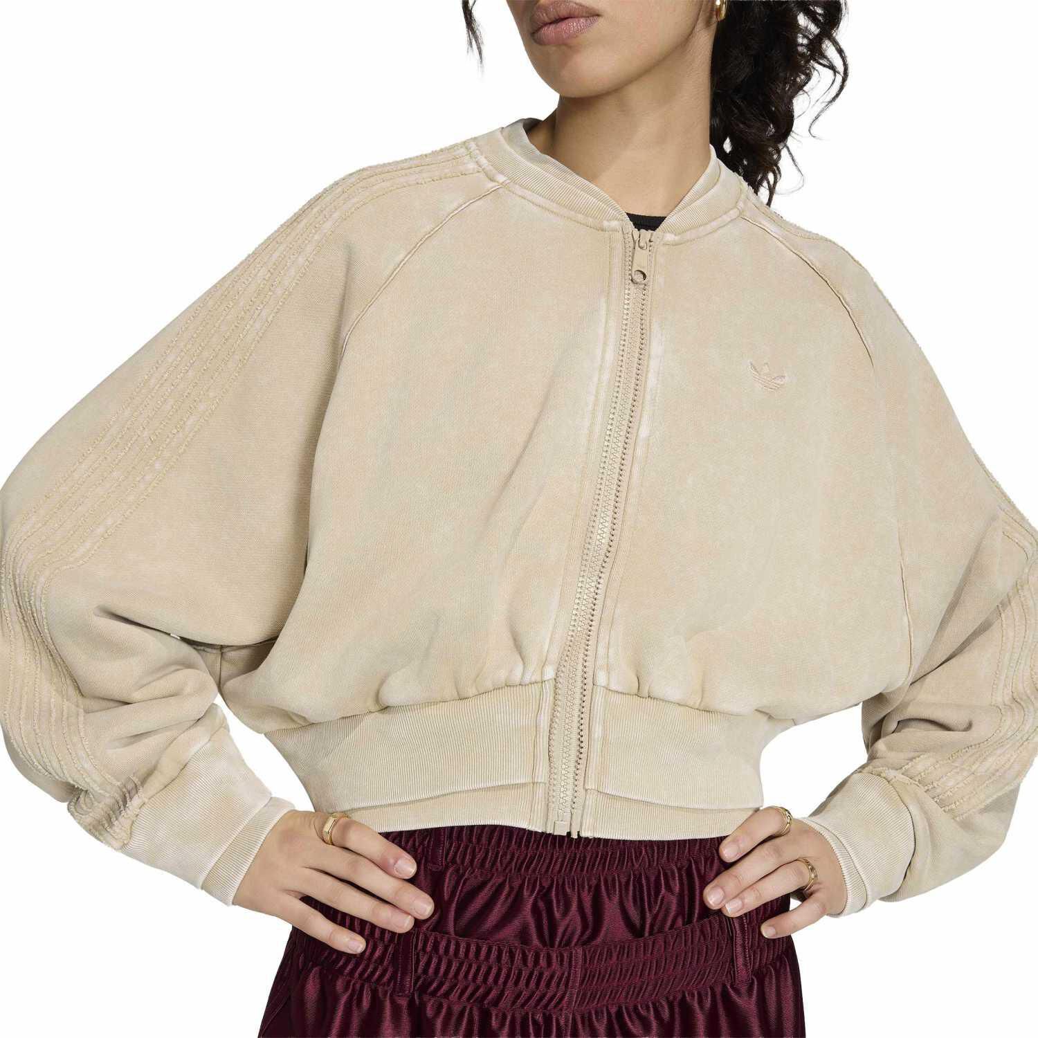 adidas「【ADIDAS ｳｪｱ】W SST DOUBLE LAYERED CROPPEDTT」|ポロシャツ|