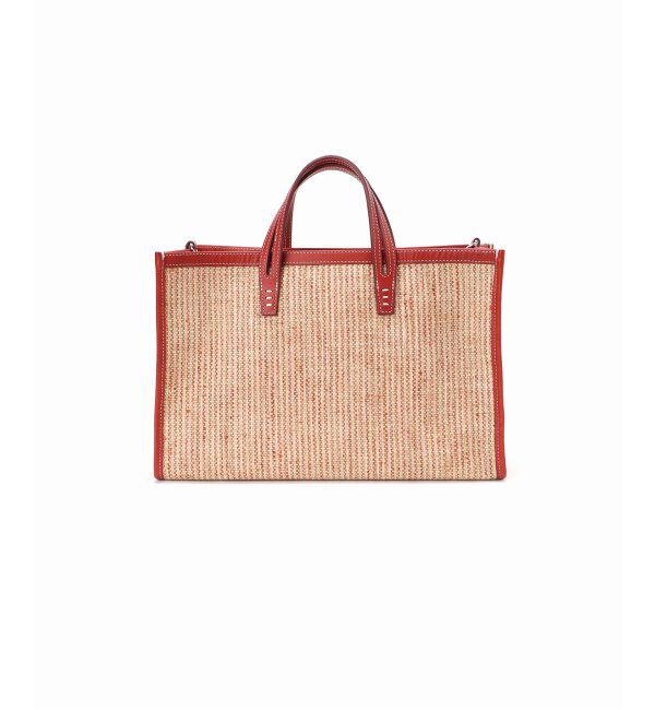 IENA「A VACATION/ア ヴァケーション BREAD M SUMAC STRIPE トートバッグ」|トートバッグ|