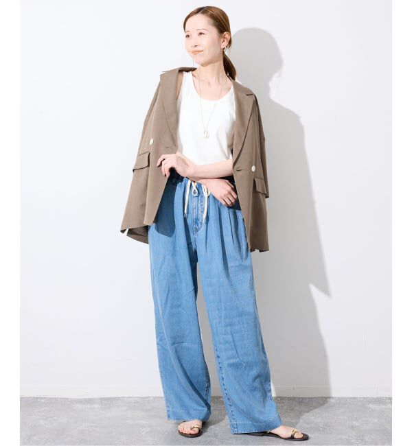 SLOBE IENA「《追加2》basic タンクトップ」|タンクトップ|