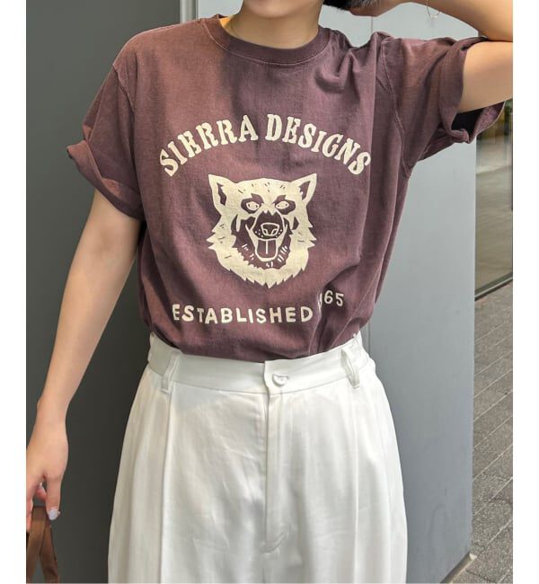 SLOBE IENA「Sierra Designs/シエラデザインズ SLOBE別注 DOG TEE」|Tシャツ・カットソー|