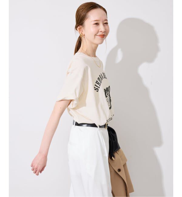 SLOBE IENA「Sierra Designs/シエラデザインズ SLOBE別注 DOG TEE」|Tシャツ・カットソー|