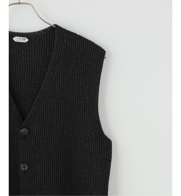 IENA「PURLAM/プラム AZE Vest ベスト PU126-MVE 01」|ベスト・ジレ|