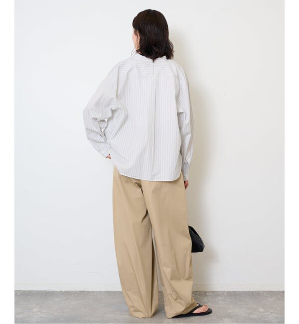 SLOBE IENA「DANTON/ダントン BAND COLLAR SHIRT #DT-B0341」|シャツ・ブラウス|