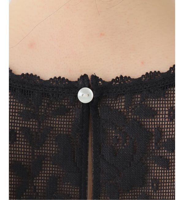 SLOBE IENA「Lace layered チュニックブラウス」|シャツ・ブラウス|