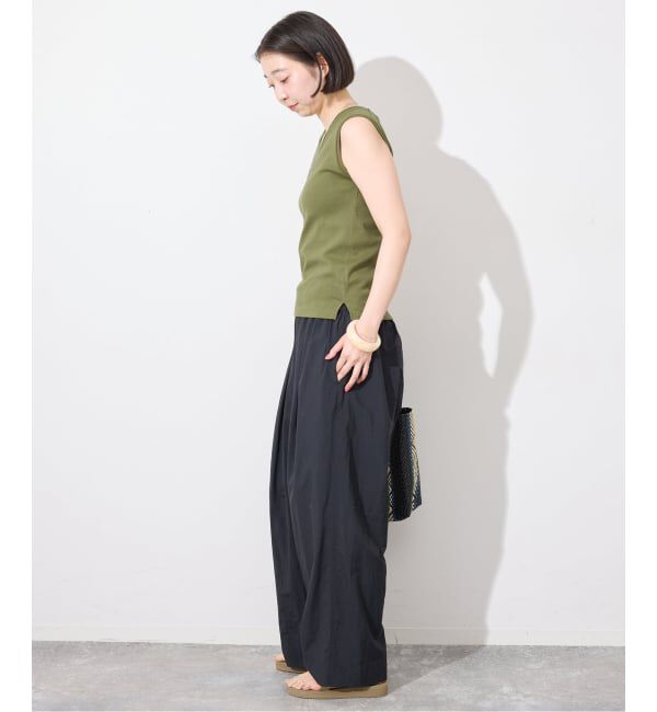 SLOBE IENA「《シリーズあり/12色展開》1dozen 汗染み防止Vネックノースリ」|Tシャツ・カットソー|