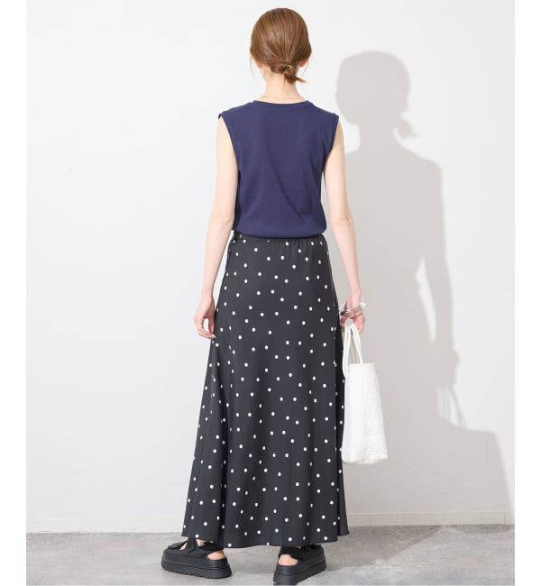 SLOBE IENA「《シリーズあり/12色展開》1dozen 汗染み防止Vネックノースリ」|Tシャツ・カットソー|