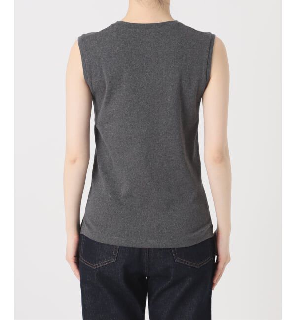 SLOBE IENA「《シリーズあり/12色展開》1dozen 汗染み防止Vネックノースリ」|Tシャツ・カットソー|