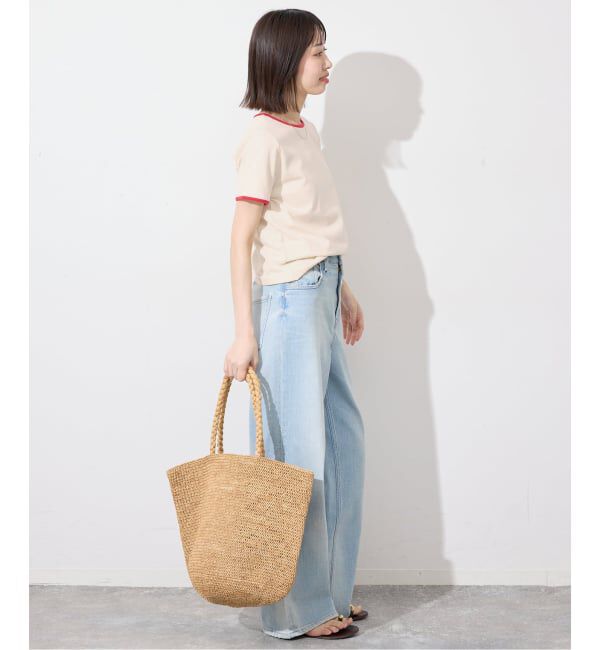 SLOBE IENA「《シリーズあり/12色展開》1dozen コンパクトリンガーTEE」|Tシャツ・カットソー|