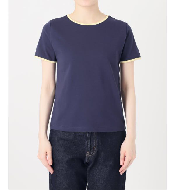 SLOBE IENA「《シリーズあり/12色展開》1dozen コンパクトリンガーTEE」|Tシャツ・カットソー|