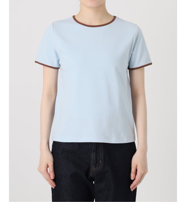 SLOBE IENA「《シリーズあり/12色展開》1dozen コンパクトリンガーTEE」|Tシャツ・カットソー|