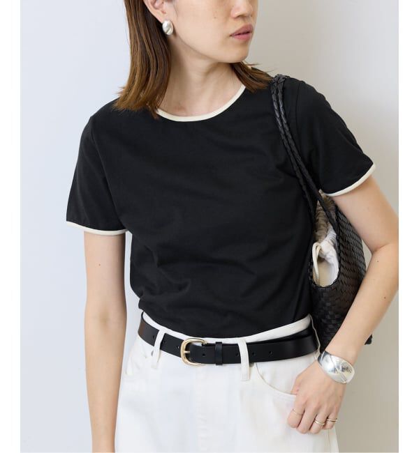 SLOBE IENA「《シリーズあり/12色展開》1dozen コンパクトリンガーTEE」|Tシャツ・カットソー|
