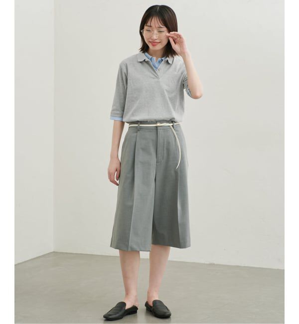 SLOBE IENA「《予約》Layered 襟付きTシャツ」|Tシャツ・カットソー|