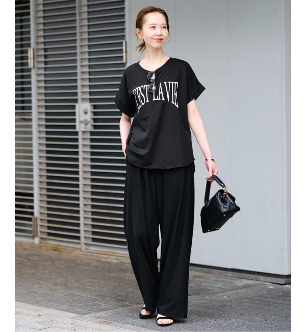 SLOBE IENA「《予約》CEST LA VIE Tシャツ」|Tシャツ・カットソー|