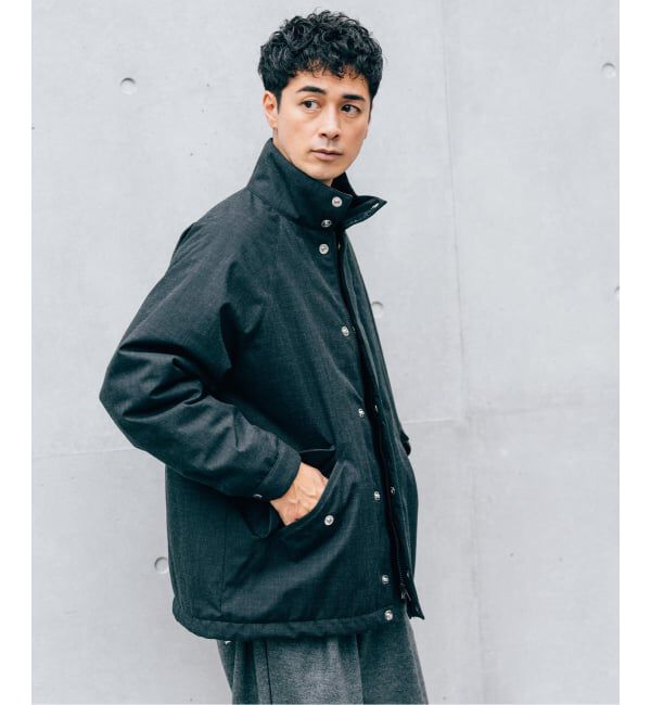 EDIFICE「MACKINTOSH(マッキントッシュ) 別注 スカイスタンドカラーダウン ジャケット」|ダウン|