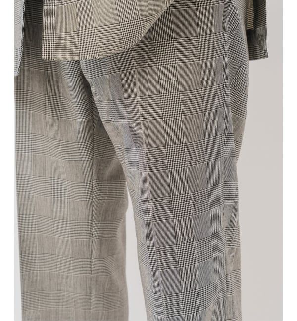 EDIFICE「COUTURE D&rsquo;ADAM (クチュール ド アダム) 別注 Officer's Trousers Glencheck」|スラックス|