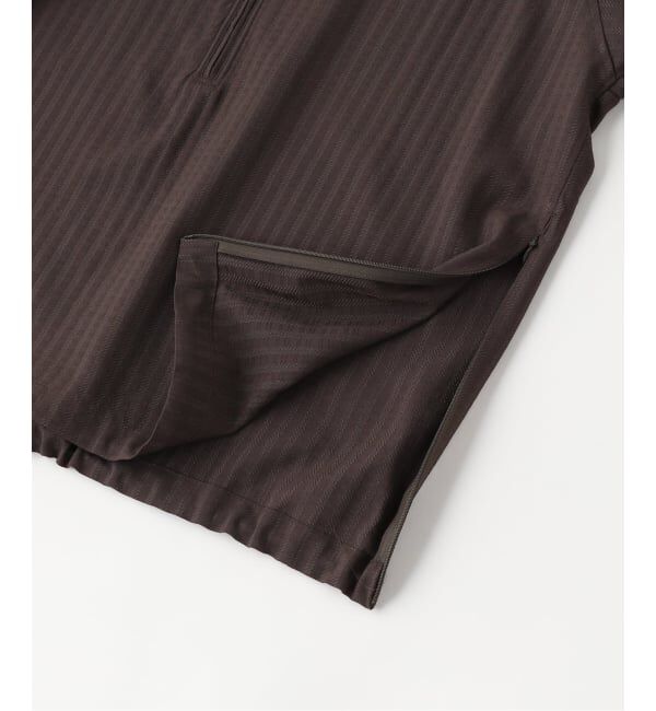 EDIFICE「Product Twelve（プロダクトトゥエルブ）Techno Wool Sucker Half Zip Shirt」|シャツ・ブラウス|