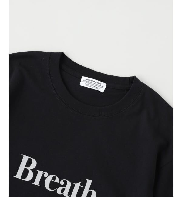 EDIFICE「POET MEETS DUBWISE(ポエトミーツダブワイズ) BREATH T-shirt」|Tシャツ・カットソー|