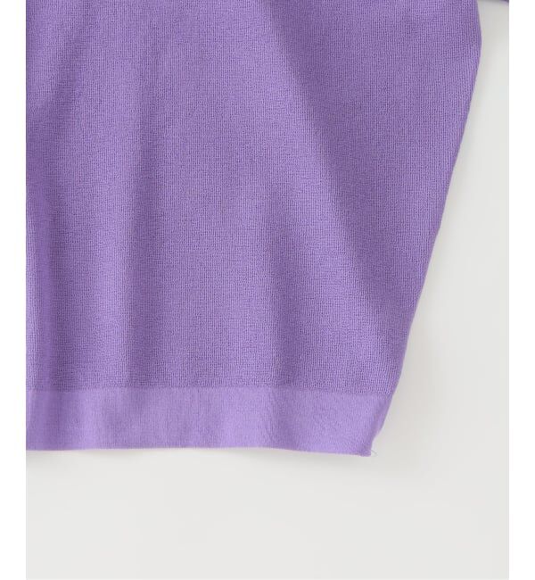EDIFICE「LINEN LUXE V ネック ニット Tシャツ」|Tシャツ・カットソー|