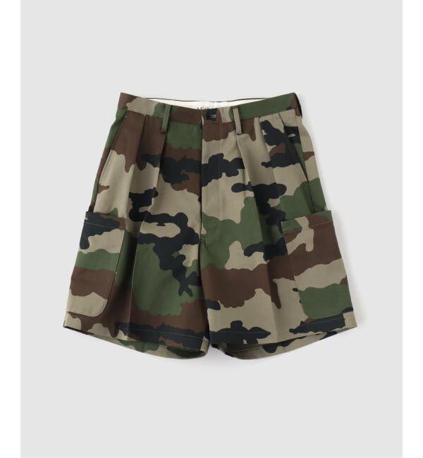 EDIFICE「NEAT (ニート)  French F2 90's CAMO Cargo Shorts」|その他|カーキ