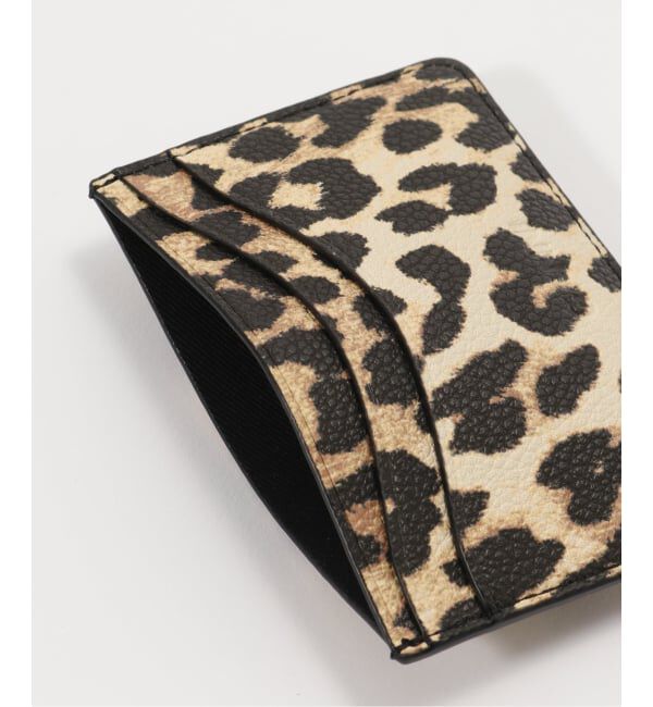 PULP「GANNI / ガニー Bou Card Holder Printed Grained」|名刺入れ・カードケース|