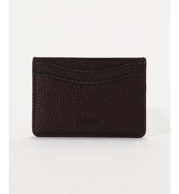 PULP「GANNI / ガニー Ganni Card Holder Grained」|名刺入れ・カードケース|
