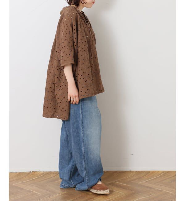 journal standard luxe「【SOIL】60s CAMBRIC ALL HEMLA FRILL GATHERE」|シャツ・ブラウス|