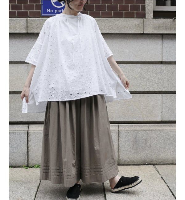 journal standard luxe「【SOIL】60s CAMBRIC ALL HEMLA FRILL GATHERE」|シャツ・ブラウス|