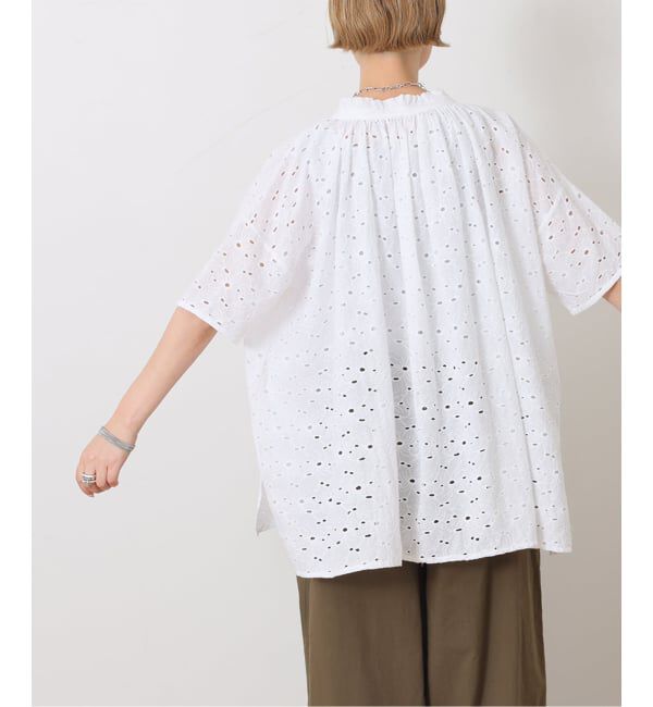 journal standard luxe「【SOIL】60s CAMBRIC ALL HEMLA FRILL GATHERE」|シャツ・ブラウス|