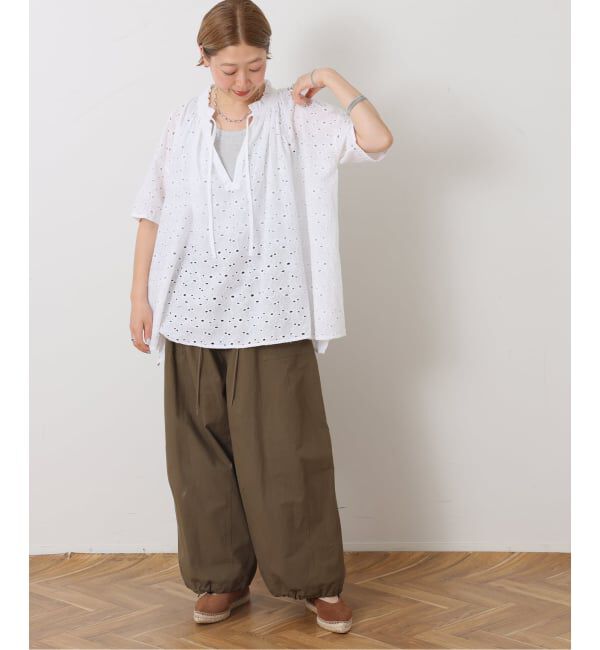journal standard luxe「【SOIL】60s CAMBRIC ALL HEMLA FRILL GATHERE」|シャツ・ブラウス|