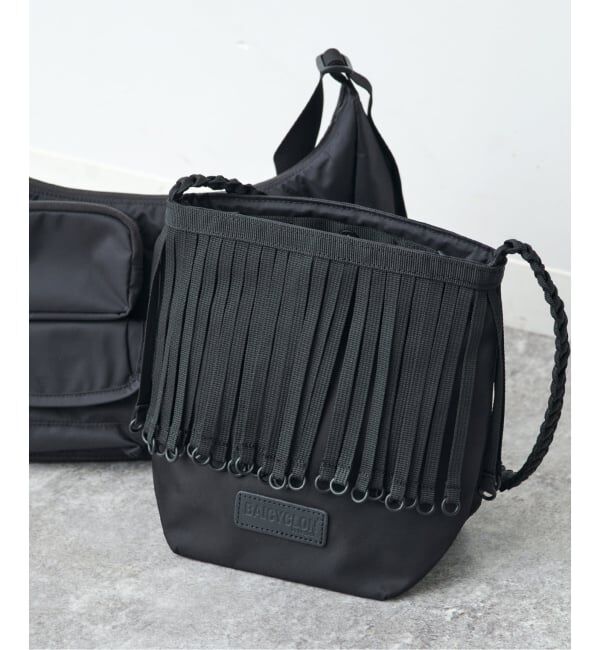 Spick and Span「BAICYCLON/バイシクロン 別注TAPE FRINGE MINI BAG*」|ハンドバッグ|