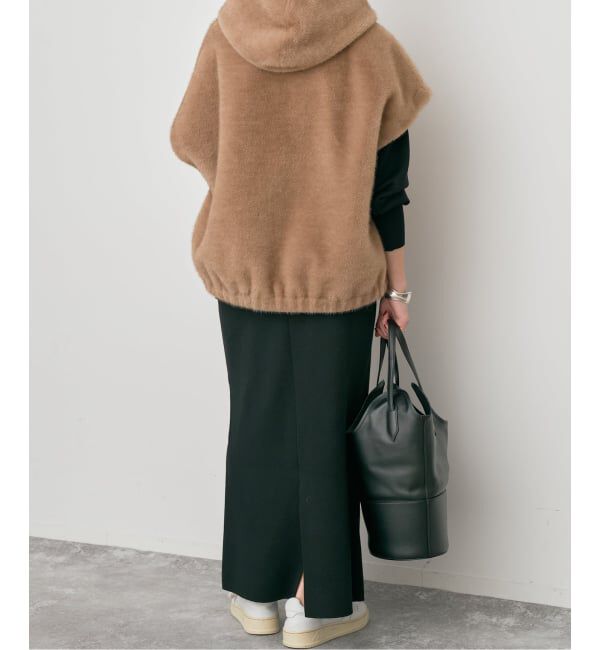 Spick and Span「《追加》ミラノリブニットスカート」|スカート|