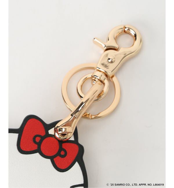 Spick and Span「《追加》HELLO KITTY S&S HASHIBAMI BODY レザーチャーム」|キーケース|